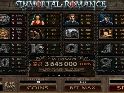 Immortal Romance — Microgaming